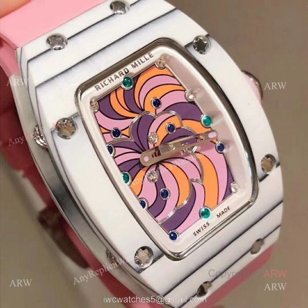 Hot Sale Replica Richard Mille Bonbon RM 07-03 Cupcake Ladies Watches Hot Sale Replica Richard Mille Bonbon RM 07-03 Cupcake Ladies Watches