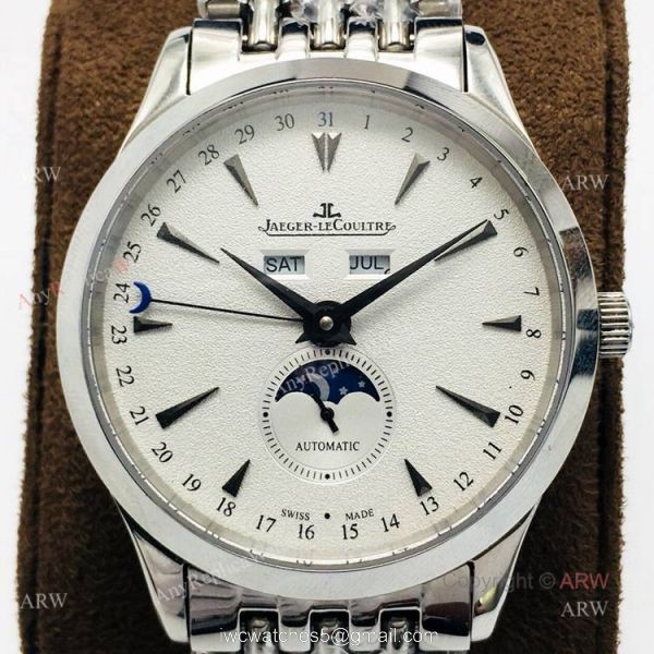 (JLF) New Jaeger-Lecoultre Master Ultra Thin Moon Stainless Steel Automatic Replica Watches (JLF) New Jaeger-Lecoultre Master Ultra Thin Moon Stainless Steel Automatic Replica Watches