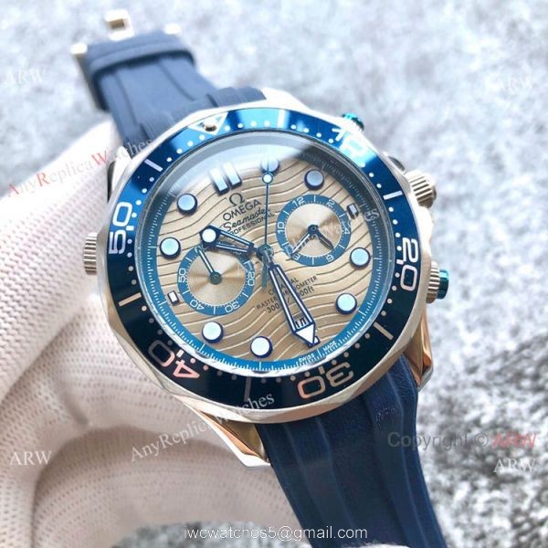 Best Quality Omega Seamaster 300m Chronograph Watches Ss White Dial Best Quality Omega Seamaster 300m Chronograph Watches Ss White Dial