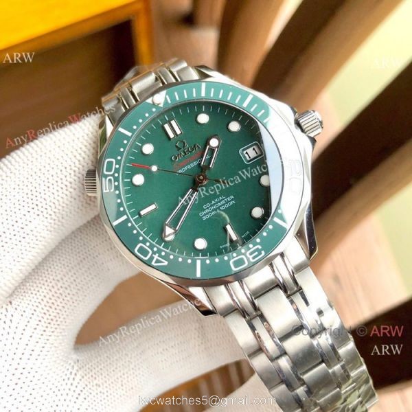 Fake Omega Seamaster James Bond 007 Blue Dial Stainless Steel Watches Fake Omega Seamaster James Bond 007 Blue Dial Stainless Steel Watches