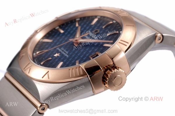 New VS Factory Omega Constellation 2020 Blue Dial Replica Watches 38mm New VS Factory Omega Constellation 2020 Blue Dial Replica Watches 38mm