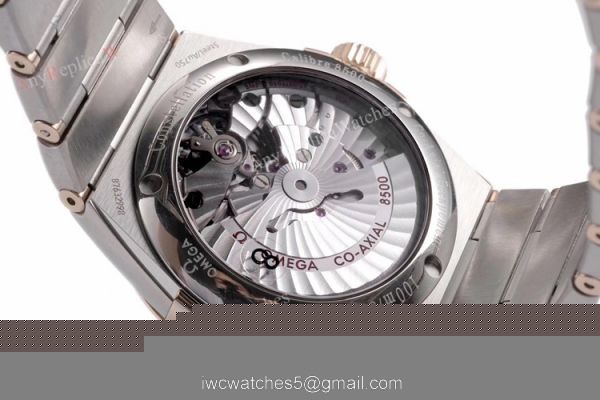 New Omega Constellation Rose Gold Mens Watches Best Replica VSF Omega New Omega Constellation Rose Gold Mens Watches Best Replica VSF Omega