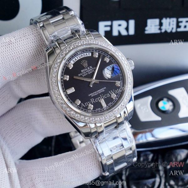 High Quality Rolex Oyster Perpetual Day Date Baby Blue Watch 40mm High Quality Rolex Oyster Perpetual Day Date Baby Blue Watch 40mm