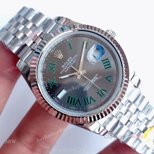 Noob Rolex Datejust 41 Wimbledon Swiss 3235 Replica V3 Watches Noob Rolex Datejust 41 Wimbledon Swiss 3235 Replica V3 Watches