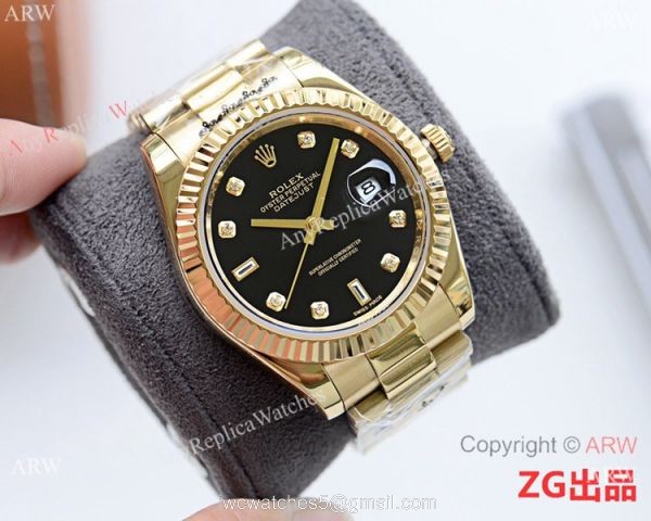 Fake Presidential Rolex Oyster Perpetual Datejust II All Gold Silver Dial Fake Presidential Rolex Oyster Perpetual Datejust II All Gold Silver Dial