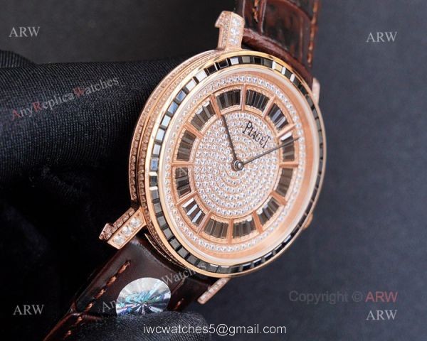 New Rose Gold Piaget Altiplano Diamond Watch 41mm Best Replica New Rose Gold Piaget Altiplano Diamond Watch 41mm Best Replica