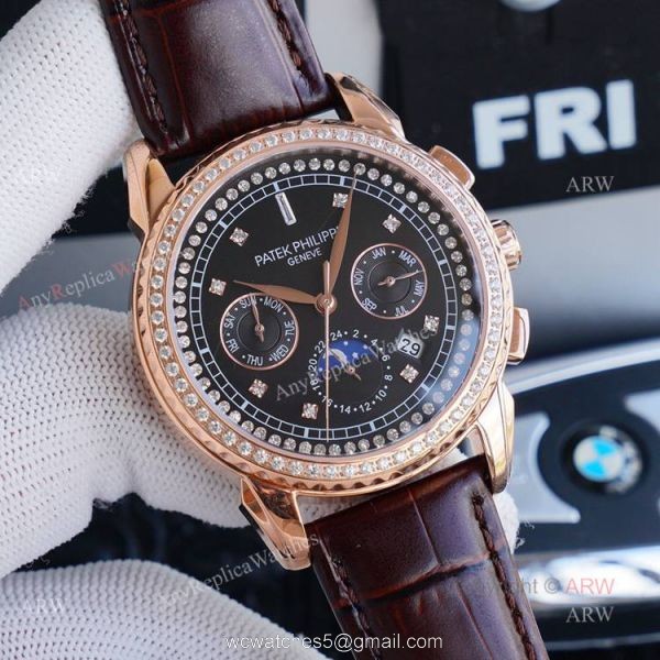 New Patek Philippe AAA Grand Complications Rose Gold Diamond Watch New Patek Philippe AAA Grand Complications Rose Gold Diamond Watch
