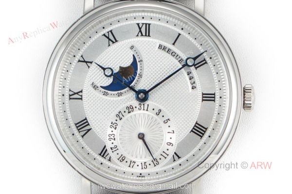 Replica Breguet Classique Moonphase Watch 40mm Breguet Black Leather Strap Replica Breguet Classique Moonphase Watch 40mm Breguet Black Leather Strap