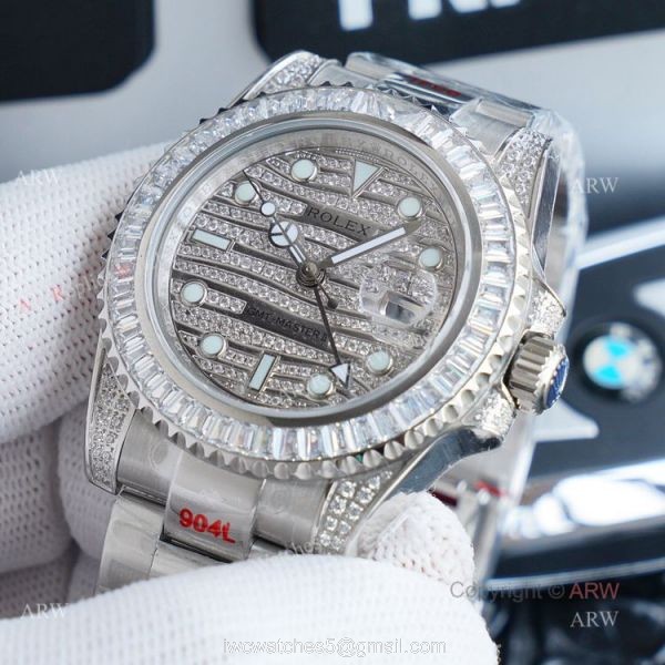 Swiss Replica Rolex GMT-Master II Full Diamonds Rolex 116758 Watch Swiss Replica Rolex GMT-Master II Full Diamonds Rolex 116758 Watch