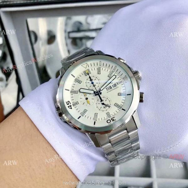 AAA Replica IWC Schaffhausen Aquatimer Ss Blue Dial Watches 43mm AAA Replica IWC Schaffhausen Aquatimer Ss Blue Dial Watches 43mm
