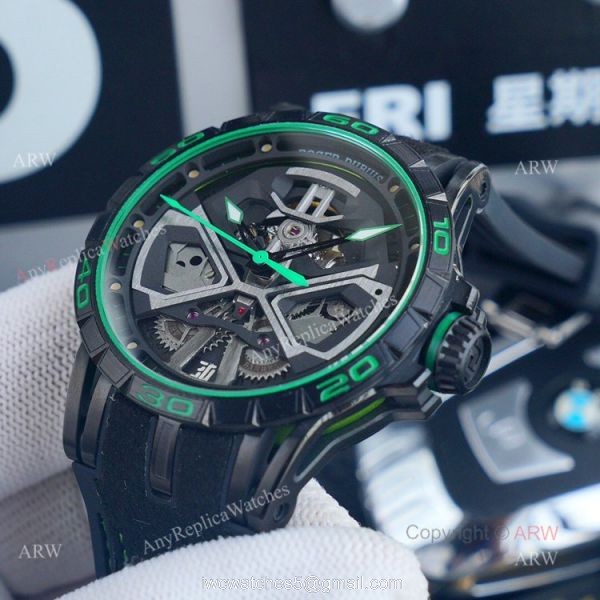Best Replica Roger Dubuis Excalibur Hurac?n Green Automatic Watch 45mm Best Replica Roger Dubuis Excalibur Hurac?n Green Automatic Watch 45mm