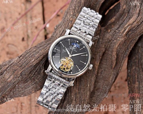 Copy IWC Schaffhausen Tourbillon Moon 2Tone Rose Gold Watches 42mm Low Price Copy IWC Schaffhausen Tourbillon Moon 2Tone Rose Gold Watches 42mm Low Price