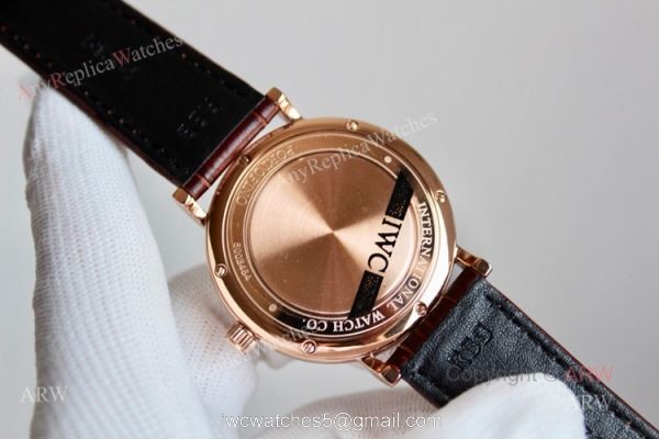 Best Replica IWC Schaffhausen Portofino White Dial Rose Gold Automatic Watch Best Replica IWC Schaffhausen Portofino White Dial Rose Gold Automatic Watch