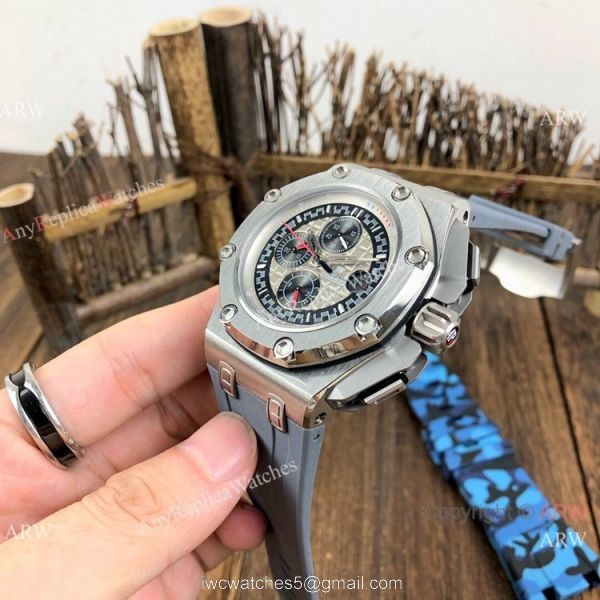 Replica Audemars Piguet Michael Schumacher Automatic Watch Gray Dial Replica Audemars Piguet Michael Schumacher Automatic Watch Gray Dial
