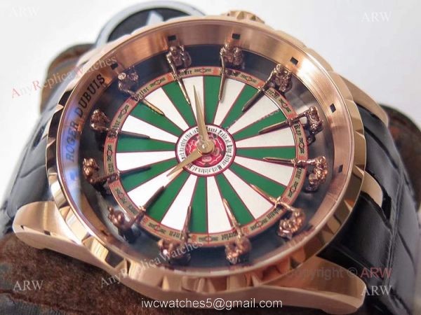 ZF Factory Roger Dubuis Knights Of The Round Table Replica Rose Gold Watch 45mm ZF Factory Roger Dubuis Knights Of The Round Table Replica Rose Gold Watch 45mm