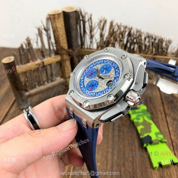 New Replica Audemars Piguet Michael Schumacher Watch Blue Dial Automatic New Replica Audemars Piguet Michael Schumacher Watch Blue Dial Automatic