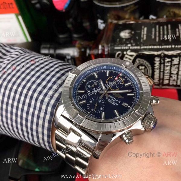 Copy Breitling Super Avenger II Chronograph Watch Blue Dial Copy Breitling Super Avenger II Chronograph Watch Blue Dial