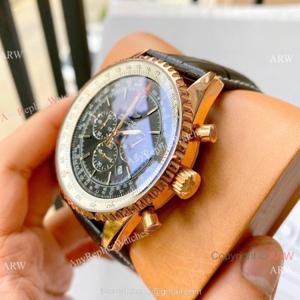 Copy Breitling Navitimer 01 Chronograph Watch Rose Gold Case Copy Breitling Navitimer 01 Chronograph Watch Rose Gold Case