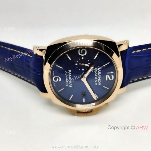 NEW! Luminor Marina PAM01112 Rose Gold Fake Panerai Watch NEW! Luminor Marina PAM01112 Rose Gold Fake Panerai Watch