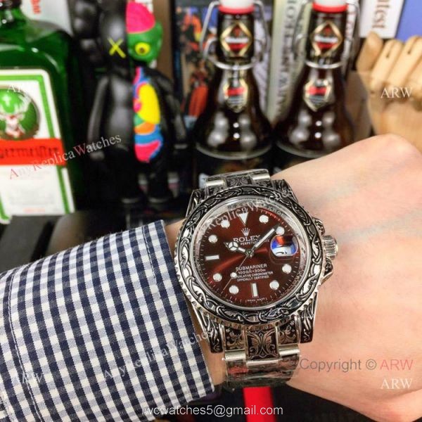 Best Replica Rolex Blue Face Submariner Engraving Blue Dial Watches Best Replica Rolex Blue Face Submariner Engraving Blue Dial Watches