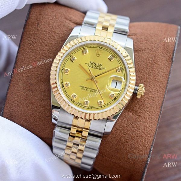 Swiss Copy Datejust Rolex Jubilee Rose Gold White Face 36mm Watches Swiss Copy Datejust Rolex Jubilee Rose Gold White Face 36mm Watches