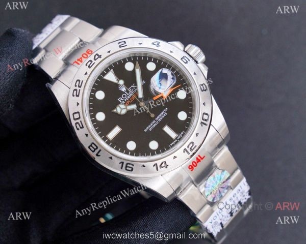 TW Factory Replica Rolex Explorer II Stainless Steel 42mm Watch Swiss 2836 TW Factory Replica Rolex Explorer II Stainless Steel 42mm Watch Swiss 2836