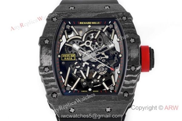Swiss 1:1 Richard Mille Rafael Nadal RM35-02 Black Watch Swiss 1:1 Richard Mille Rafael Nadal RM35-02 Black Watch