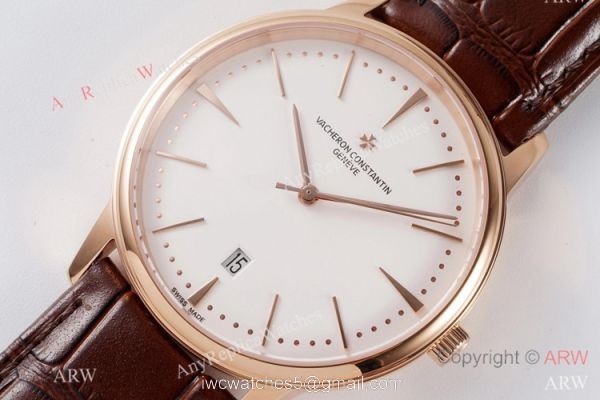 AI Factory Swiss Grade 1A Vacheron Constantin Patrimony Watch Rose Gold 40mm AI Factory Swiss Grade 1A Vacheron Constantin Patrimony Watch Rose Gold 40mm