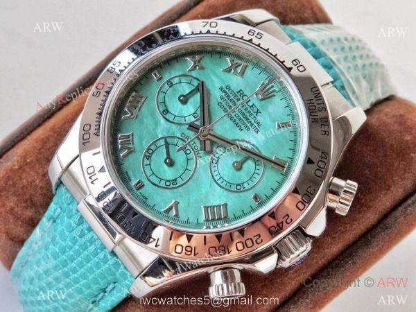 NEW! Swiss Replica Rolex Daytona Green Mother of Pearl Watch 7750 Movement NEW! Swiss Replica Rolex Daytona Green Mother of Pearl Watch 7750 Movement
