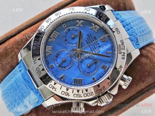 NEW! TW Replica Rolex Cosmograph Daytona Watch Blue Mother of Pearl Dial Watch NEW! TW Replica Rolex Cosmograph Daytona Watch Blue Mother of Pearl Dial Watch