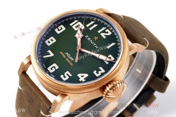 Swiss Grade Replica Zenith Pilot Type 20 Extra Special Watch Bronze Case Swiss Grade Replica Zenith Pilot Type 20 Extra Special Watch Bronze Case