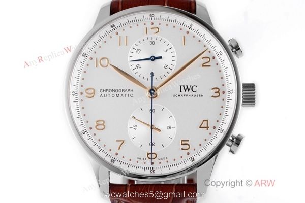 New! Swiss Copy IWC Schaffhausen Portugieser Watch White Chronograph Dial New! Swiss Copy IWC Schaffhausen Portugieser Watch White Chronograph Dial