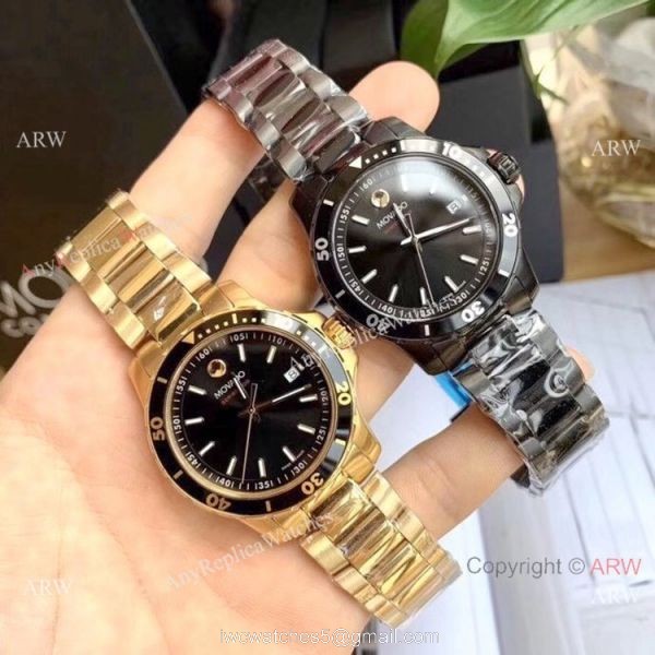 New Copy Movado Series 800 Automatic Watches Yellow Gold New Copy Movado Series 800 Automatic Watches Yellow Gold