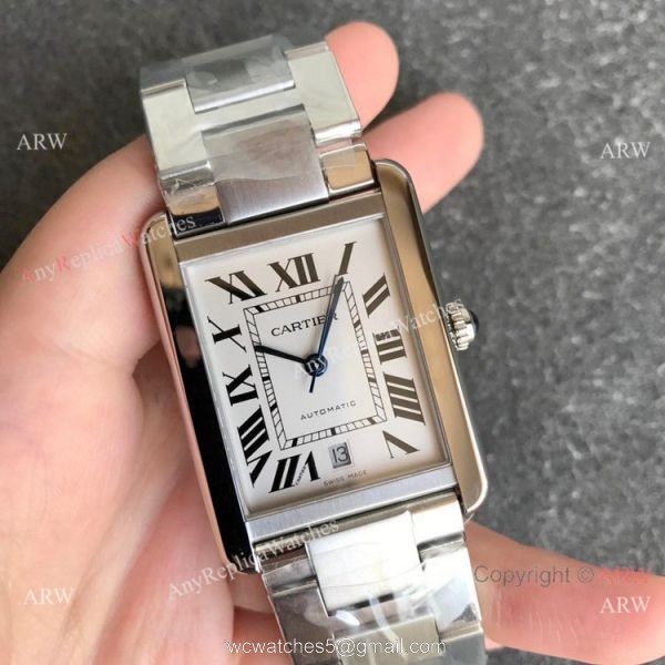 2020 Replica Stainless Steel Cartier Tank Solo Men Watch 2020 Replica Stainless Steel Cartier Tank Solo Men Watch