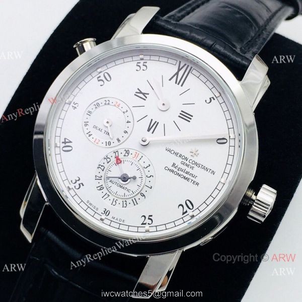 AAA Swiss Replica Vacheron Constantin Malte Dual Time Regulateur Chronometer Men Watch White Dial AAA Swiss Replica Vacheron Constantin Malte Dual Time Regulateur Chronometer Men Watch White Dial