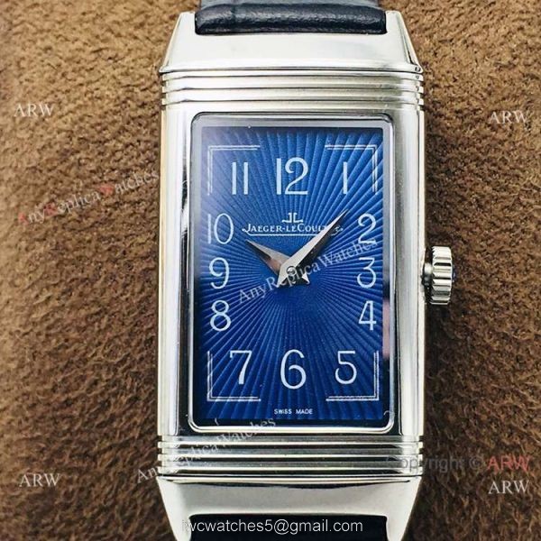 Swiss Grade Copy Jaeger-LeCoultre Reverso One Lady Watch Ss Blue Dial Swiss Grade Copy Jaeger-LeCoultre Reverso One Lady Watch Ss Blue Dial