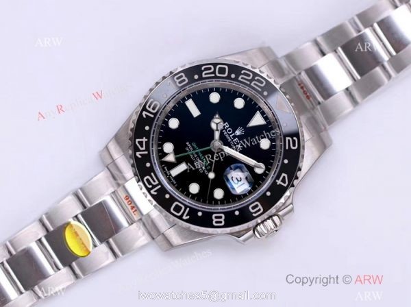 1:1 Best Edition NOOB V11 Version Rolex GMT-Master II Watch Black Ceramic 40mm 1:1 Best Edition NOOB V11 Version Rolex GMT-Master II Watch Black Ceramic 40mm