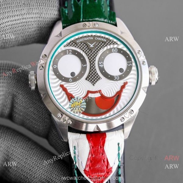 Swiss Grade Replica Konstantin Chaykin Joker Dracula Watches Black Steel Swiss Grade Replica Konstantin Chaykin Joker Dracula Watches Black Steel