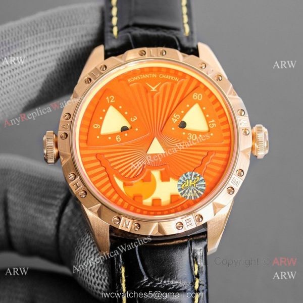 Swiss Grade Copy Konstantin Chaykin Joker Halloween Watch Rose Gold Swiss Grade Copy Konstantin Chaykin Joker Halloween Watch Rose Gold