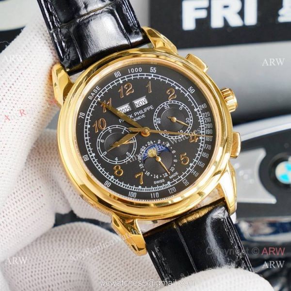 Swiss Grade Copy Patek Philippe Geneve Base 1000 Watch Arabic Markers 41mm Swiss Grade Copy Patek Philippe Geneve Base 1000 Watch Arabic Markers 41mm