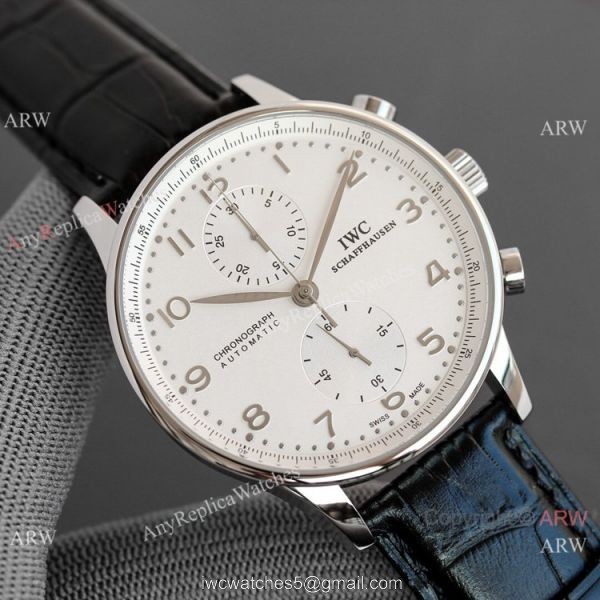 AAA Replica IWC Portuguese Chronograph Blue Dial Watches Swiss 7750 AAA Replica IWC Portuguese Chronograph Blue Dial Watches Swiss 7750