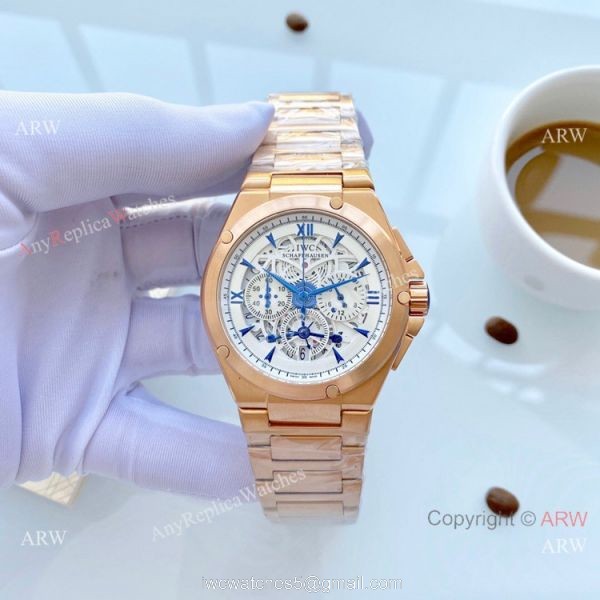 Wholesale Copy IWC Aquatimer Rose Gold Skeleton Dial Watches Wholesale Copy IWC Aquatimer Rose Gold Skeleton Dial Watches