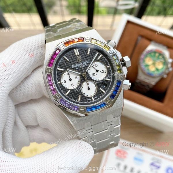 Fashion Style Audemars Piguet Royal Oak Rainbow Copy Watches Fashion Style Audemars Piguet Royal Oak Rainbow Copy Watches