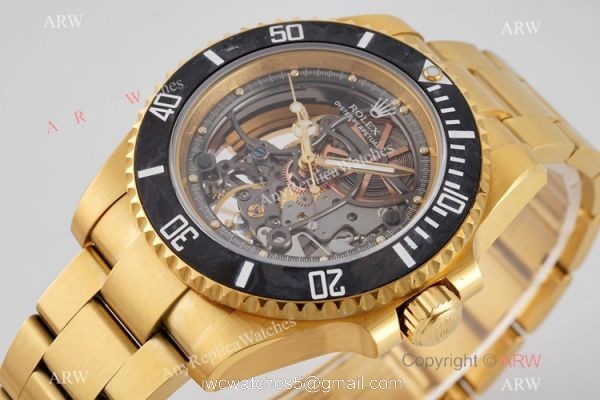 VR-Factory MAX 1:1 Best Edition Rolex Andrea Pirlo Submariner Swiss 3130 Watch Yellow Gold VR-Factory MAX 1:1 Best Edition Rolex Andrea Pirlo Submariner Swiss 3130 Watch Yellow Gold