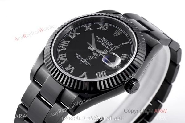 VR-Factory Swiss Replica Rolex Datejust II Black Venom Watch Roman Markers VR-Factory Swiss Replica Rolex Datejust II Black Venom Watch Roman Markers