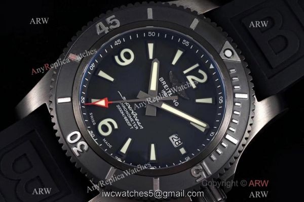 2020 New! Swiss Copy Breitling Superocean Automatic Black Steel Watch 46mm 2020 New! Swiss Copy Breitling Superocean Automatic Black Steel Watch 46mm