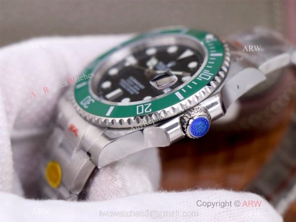 New Arrival! Rolex Submariner 41MM Green Blue Watch EW Factory 3235 Movement New Arrival! Rolex Submariner 41MM Green Blue Watch EW Factory 3235 Movement