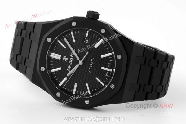 ZF Factory Audemars Piguet Royal Oak 41mm 15400 DLC Black Venom Swiss Replica Watches ZF Factory Audemars Piguet Royal Oak 41mm 15400 DLC Black Venom Swiss Replica Watches