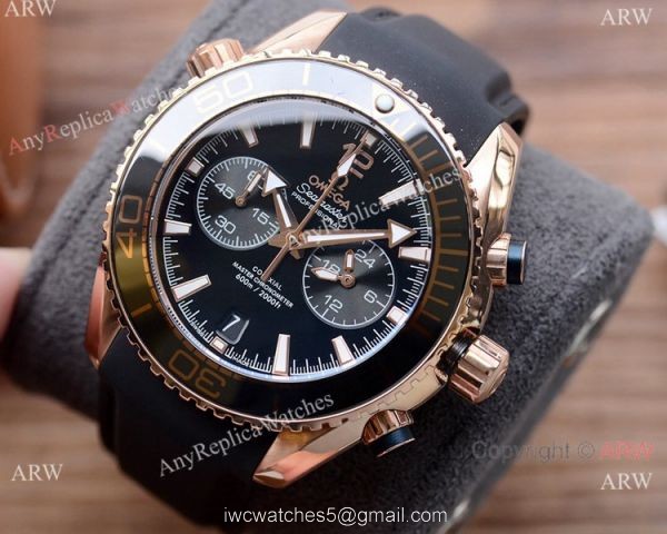 Best Replica Omega Planet Ocean 600m Watches Black Chronograph Best Replica Omega Planet Ocean 600m Watches Black Chronograph