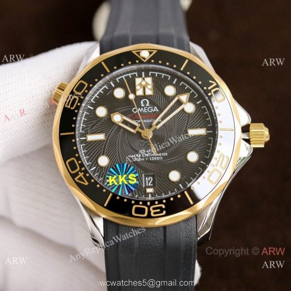 New! Copy Omega Diver 300m James Bond Limited Edition Watch Rose Gold Rubber Strap New! Copy Omega Diver 300m James Bond Limited Edition Watch Rose Gold Rubber Strap